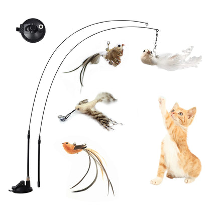 Interactive Cat Toy Set Bird Simulation | Pet Boys Shop